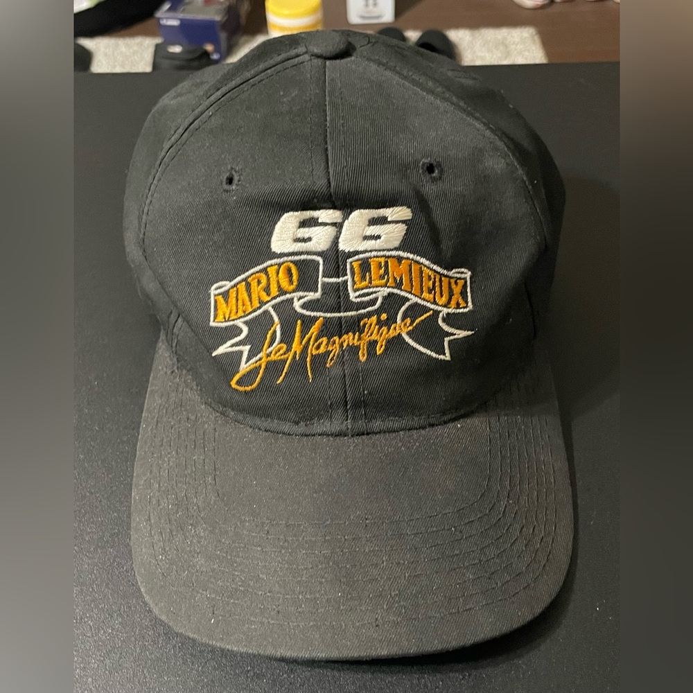 Vintage Pittsburgh Penguins Mario Lemeiux SnapBack